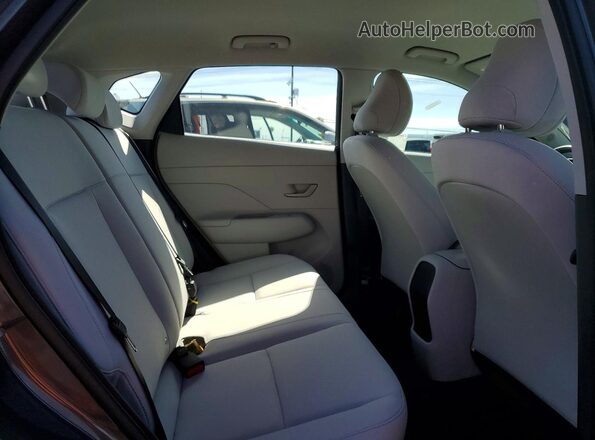 KM8HA3AB2TU382574 2026 HYUNDAI KONA Gray Вид задньої частини салону