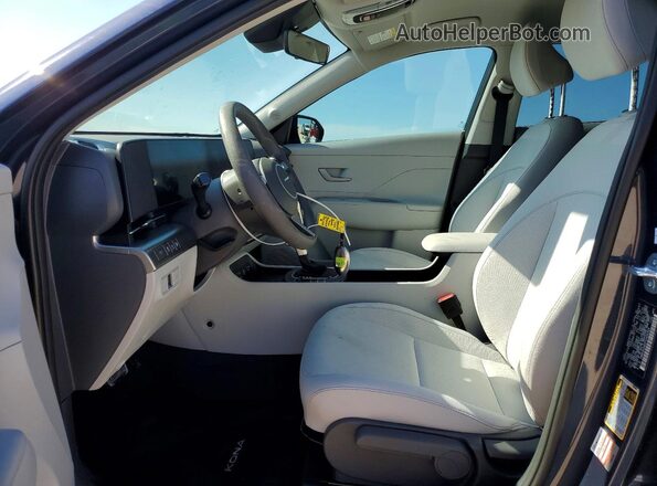 KM8HA3AB3TU406364 2026 HYUNDAI KONA Blue Вид салону спереду