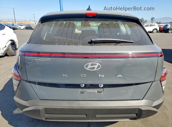 KM8HA3AB5TU370483 2026 HYUNDAI KONA Gray უკანა ხედი