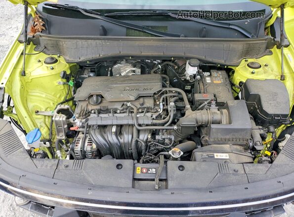 KM8HA3AB7RU115729 2024 HYUNDAI KONA Желтый Вид подкапотного пространства