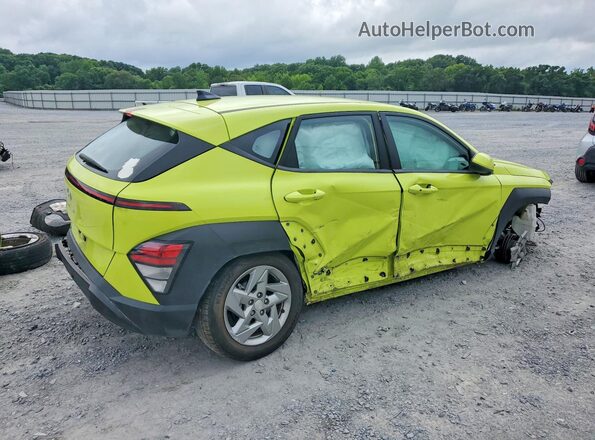 KM8HA3AB7RU115729 2024 HYUNDAI KONA Желтый Задняя правая четверть