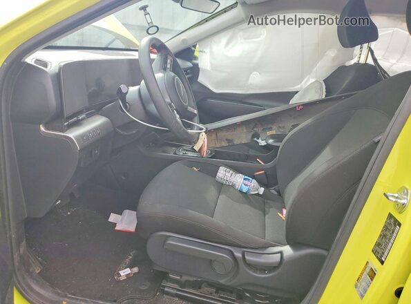 KM8HA3AB7RU115729 2024 HYUNDAI KONA Желтый Вид салона спереди