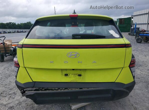 KM8HA3AB7RU115729 2024 HYUNDAI KONA Желтый Вид сзади