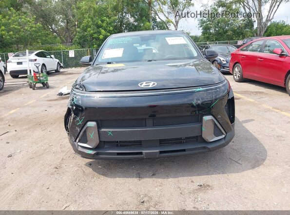 KM8HA3ABXRU176928 2024 HYUNDAI KONA Black Widok wnętrza z tyłu