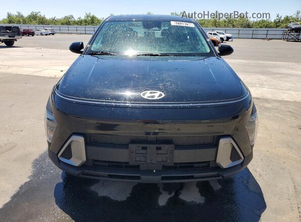KM8HA3ABXSU196280 2025 HYUNDAI KONA Black Դիմացի տեսք