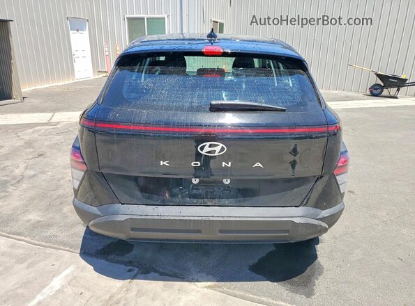 KM8HA3ABXSU196280 2025 HYUNDAI KONA Black Հետևի տեսք