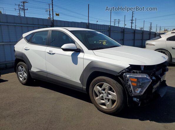 KM8HA3ABXSU268367 2025 HYUNDAI KONA White Передня права чверть