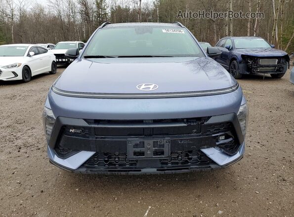 KM8HACA34RU177792 2024 HYUNDAI KONA Blue წინა ხედი