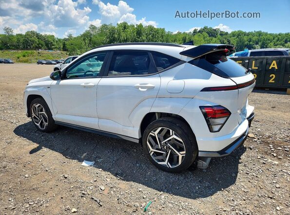 KM8HACA35RU052879 2024 HYUNDAI KONA White Հետևի ձախ