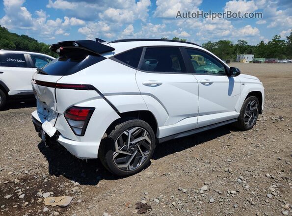 KM8HACA35RU052879 2024 HYUNDAI KONA White Հետևի աջ