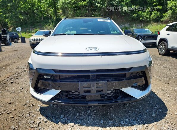 KM8HACA35RU052879 2024 HYUNDAI KONA White Դիմացի տեսք