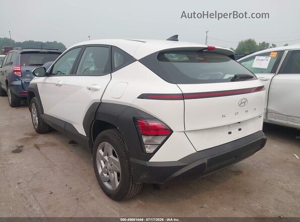 KM8HACAB0SU201969 2025 HYUNDAI KONA White Rear left