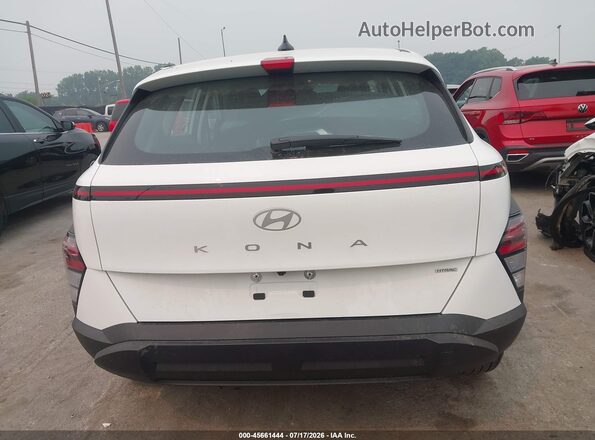 KM8HACAB0SU201969 2025 HYUNDAI KONA White 