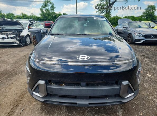 KM8HACAB1RU094523 2024 HYUNDAI KONA Black Front view