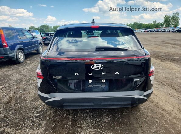 KM8HACAB1RU094523 2024 HYUNDAI KONA Black Rear view