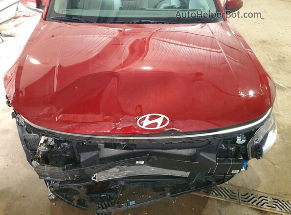 KM8HACAB4SU308071 2025 HYUNDAI KONA Burgundy Vista del compartimento del motor