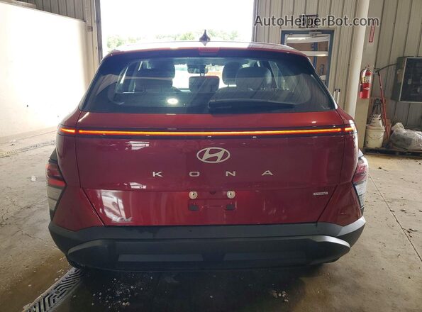 KM8HACAB4SU308071 2025 HYUNDAI KONA Burgundy Vista trasera