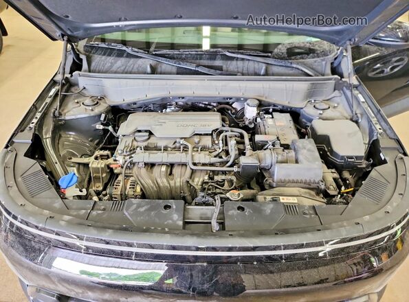 KM8HACAB5RU041453 2024 HYUNDAI KONA Black Vista del compartimento del motor