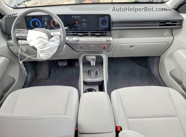 KM8HACAB5SU235454 2025 HYUNDAI KONA Black წინა პანელის ხედი