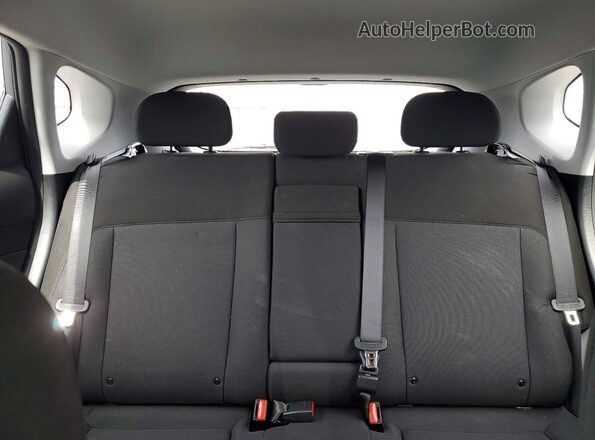 KM8HACAB7SU249923 2025 HYUNDAI KONA Gray Vista de los asientos traseros