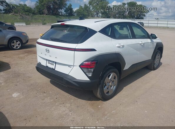 KM8HACAB9TU412671 2026 HYUNDAI KONA White Հետևի աջ