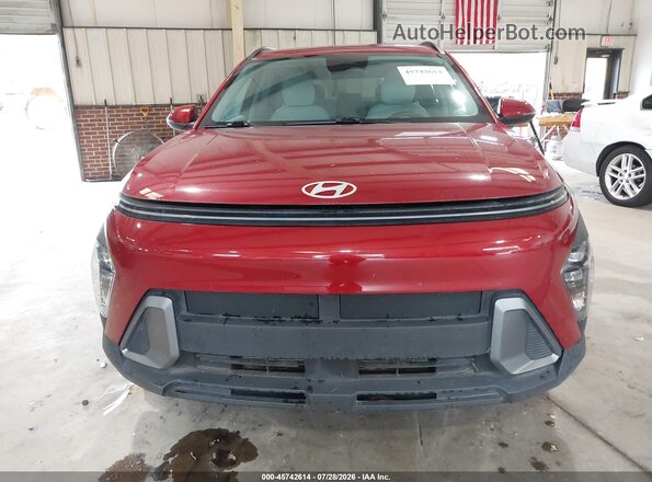 KM8HB3AB0RU082702 2024 HYUNDAI KONA Red Սարքավորումների վահանակի տեսք