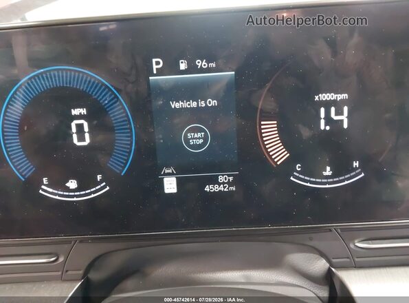 KM8HB3AB0RU082702 2024 HYUNDAI KONA Red Հետևի նստատեղերի տեսք