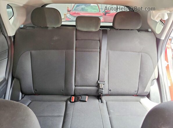 KM8HB3AB0SU205002 2025 HYUNDAI KONA Red უკანა სავარძლების ხედი