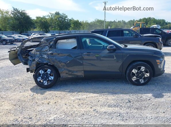 KM8HB3AB0SU314897 2025 HYUNDAI KONA Gray Սալոնի 360 աստիճան տեսք