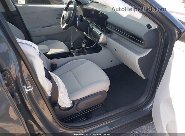 KM8HB3AB0SU314897 2025 HYUNDAI KONA Gray Սալոնի դիմացի տեսք