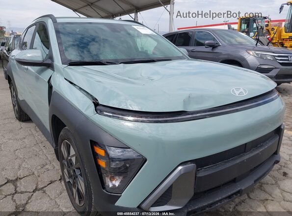 KM8HB3AB1RU169041 2024 HYUNDAI KONA Зеленый Вид спереди