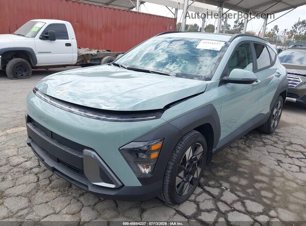 KM8HB3AB1RU169041 2024 HYUNDAI KONA Зеленый Передняя левая четверть