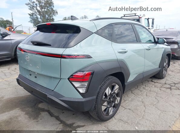 KM8HB3AB1RU169041 2024 HYUNDAI KONA Зеленый Задняя правая четверть