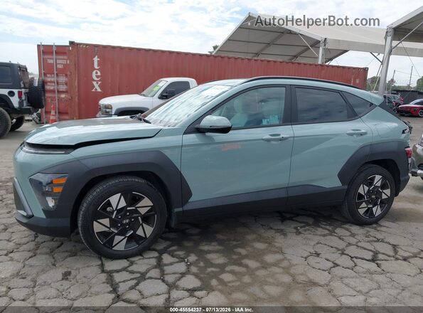 KM8HB3AB1RU169041 2024 HYUNDAI KONA Зеленый Панорамный вид салона 360°