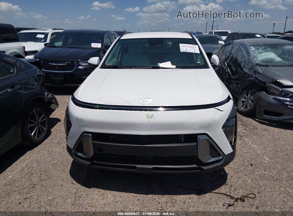 KM8HB3AB1SU248313 2025 HYUNDAI KONA White Widok zestawu wskaźników