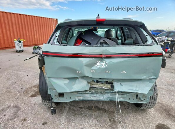 KM8HB3AB2RU118082 2024 HYUNDAI KONA Gray Widok z tyłu