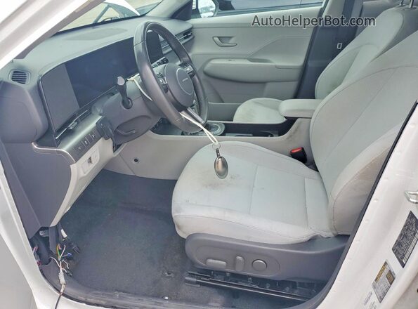 KM8HB3AB2RU147873 2024 HYUNDAI KONA White Front interior view