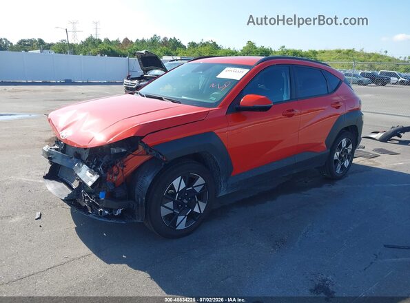 KM8HB3AB2SU308762 2025 HYUNDAI KONA Orange Front left