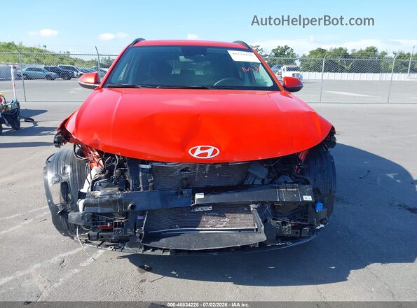 KM8HB3AB2SU308762 2025 HYUNDAI KONA Orange Rear interior view