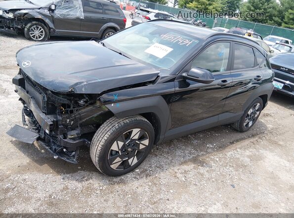 KM8HB3AB3SU198904 2025 HYUNDAI KONA Черный Передняя левая четверть