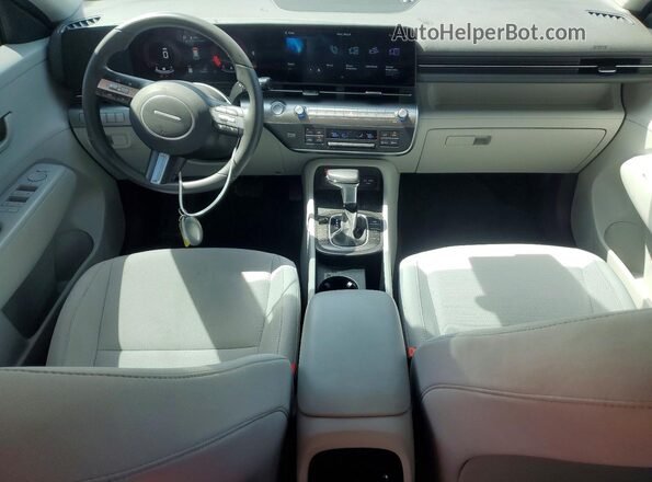 KM8HB3AB3SU212669 2025 HYUNDAI KONA Gray Dashboard view