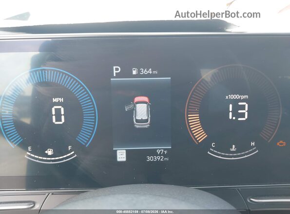 KM8HB3AB3SU285895 2025 HYUNDAI KONA Blue Հետևի նստատեղերի տեսք