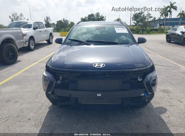 KM8HB3AB3SU285895 2025 HYUNDAI KONA Blue Դիմացի տեսք