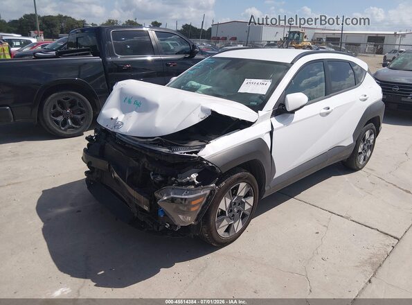 KM8HB3AB4SU215368 2025 HYUNDAI KONA White Передня ліва чверть