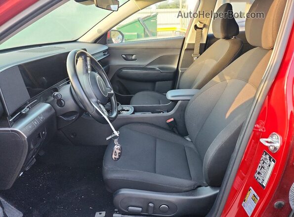 KM8HB3AB5SU286112 2025 HYUNDAI KONA Red წინა სალონის ხედი