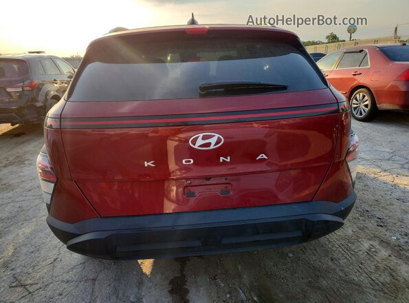KM8HB3AB5SU286112 2025 HYUNDAI KONA Red უკანა ხედი