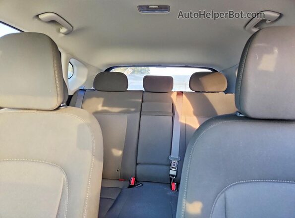 KM8HB3AB5SU286112 2025 HYUNDAI KONA Red უკანა სავარძლების ხედი