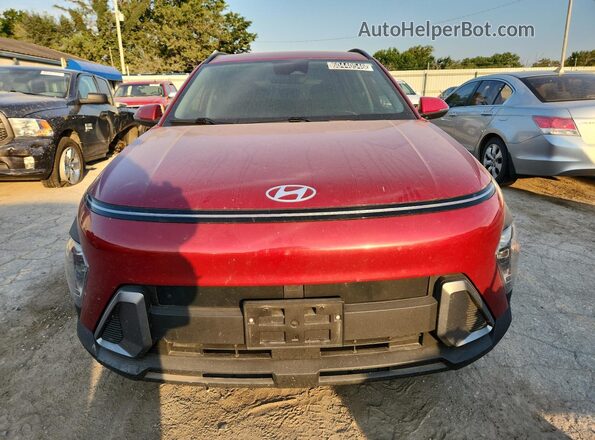 KM8HB3AB5SU286112 2025 HYUNDAI KONA Red სალონის 360-გრადუსიანი ხედი