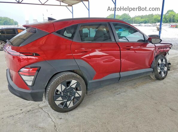 KM8HB3AB6RU081778 2024 HYUNDAI KONA Красный Задняя правая четверть