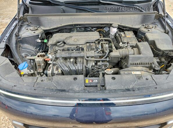 KM8HB3AB6RU140473 2024 HYUNDAI KONA Blue Вид підкапотного простору